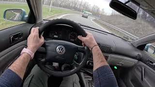 1999 Volkswagen Passat B5 1 9 TDI 90HP  0 100  POV Test Drive #1657