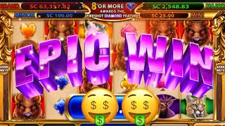 I Rapid Fired My Way to an Epic Win!! | Stampede Fury 2 | Chumba Casino