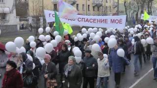 Пасхальное шествие - Ангарск 2011