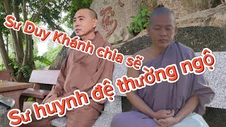 Quá vui mừng dân trào cảm xúc gặp được sư Duy Khánh bất ngờ sư chia sẽ những biến cố