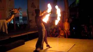 RACHEL LOBANGCO's FIRE for the GRAND OPENING of DRAGON BOAT part 1