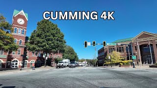 Cumming, GA 4K - Downtown Drive USA