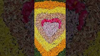 Diwali Rangoli  #diwali #celebration #home #flowers #decoration #trending #shorts #new #viralvideo