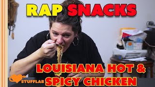 Rap Snacks Louisiana Hot & Spicy Chicken Ramen | Product | Stuff Lab #review