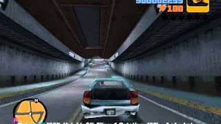 Pushing UC Kuruma through the ground in GTA3