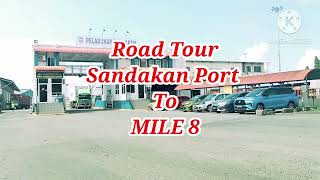 SANDAKAN PORT(SPSB) TO MILE 8 #viral #fypシ #roadtrip #nature #views #sandakansabah #fyp