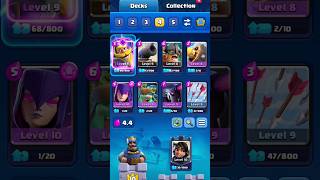 Best deck for arena 10-13 on clash royale?😱😨#short #clashroyale #deck #easy #fpyシviral #supercell