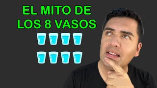 ¿Cuánta agua 💧 debo tomar realmente?