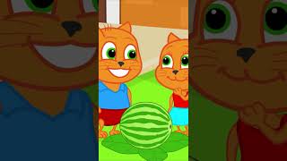 Casa Arcoiris - Familia de Gatos Dibujos Animados Para Niños #animados #shorts