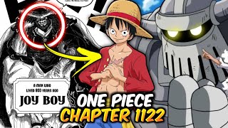 One Piece Chapter 1122 *Spoilers* | Joy Boy Face Revealed🤯| Explained In Hindi |