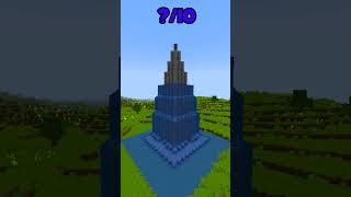 Biggest Blackstone \ Cobblestone Tower in Minecraft 🤯 #shorts