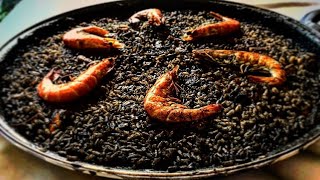 98.Arroz Negro (receta Levantina).Ingredientes 👉