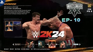 WWE 2K24 Showcase - Eddie Guerrero vs  Kurt Angle || 40 Years of WrestleMania || ep 10