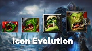 Evolution of Warcraft Icons | (1994 - 2020)