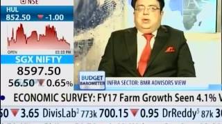 Mahesh Jaising, BMR joins NDTV Profit for a pre-budget discussion on Infra & Manufacturing sector