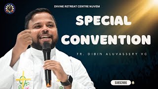 FR. DIBIN ALUVASSERY VC: SPECIAL CONVENTION ( DAY 3 ) -  Divine Retreat Centre, Nuvem - Goa.