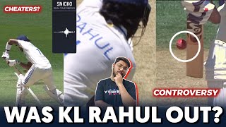 IND vs AUS - Was KL Rahul Out? || KL Rahul wicket controversy Explained