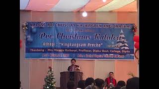 Pre-Christmas Celebration/ Vanue Bethel Baptist Church/ Speaker Mrs: Maggie Katharpi.