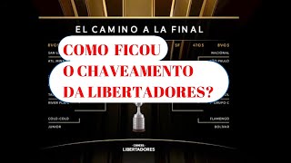 DEFINIDAS AS OITAVAS DA LIBERTADORES! Confira como ficou o chaveamento da libertadores.