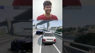 این ماشین تایر نداره لامصب 😂 - BeamNG Drive