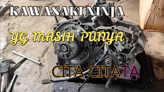 BORE UP MESIN NINJA KEBO (proses bongkar)