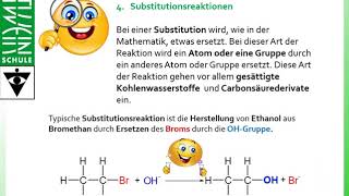 Reaktionstypen in der Organischen Chemie