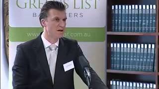 Criminal Law - Tactics in Sex Related Matters - Justin Hannebery