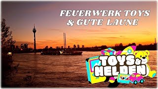 Toys & Helden in Düsseldorf Kirmes Feuerwerk und jede Menge GUTE LAUNE!!! #retro #toys #düsseldorf