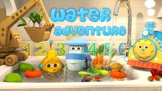 Learn to Count with Max the Glow Train and Team | The Amazing Water Adventure