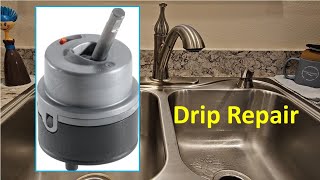 Delta Faucet Single Handle Valve Cartridge Replacement - Stop Dripping - Quick!