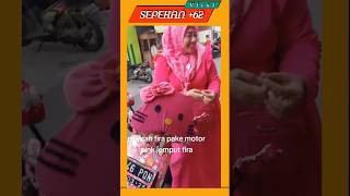 ibu-ibu menertawakan temannya sendiri karena memakai baju serba pink. #shorts #sepekanviral #ibu