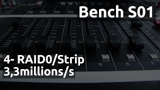 Bench/Performance S01-4 - Clickhouse - RAID0 & strips LVM (3,3million/s)