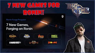 Ronin Incubating 7 New Games! | What's New Wednesday