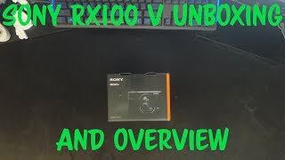 Sony RX100 V Unboxing and Overview