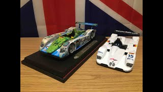 1:18 Maisto BMW V12 LMR & Audi R8 Le Mans Crocodile