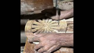 Amazing woodworking Cannon Wheel with Pure skills