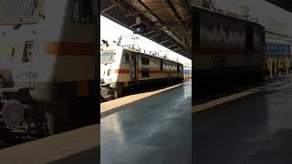 WAP7 going for next duty #indianrailways #shorts #ytshorts #locomotive