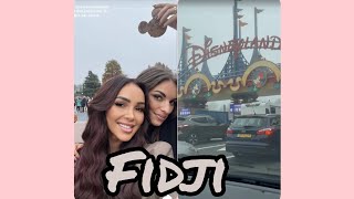 Fidji et son amie Louise , journée entre filles à Disney Land Paris 😅😘