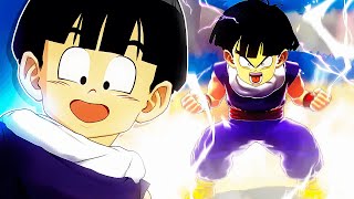 KID GOHAN is a mix of SUPPORT and DAMAGE in DRAGON BALL PROJECT: MULTI!