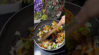 #shorts Street Style Veg Chowmein Recipe | Easy & Quick Recipe 🍝