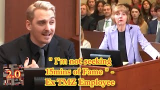 Ex-TMZ Employee Snaps Back at Amber Heard's Attorney