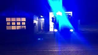 Yaxley fire station turn their lights blue for our NHS colleagues