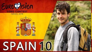 EUROVISION 2019 | Spain My Top 10