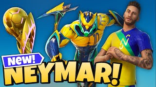 *NEW* NEYMAR in FORTNITE! (Skin, Trailer + More!)