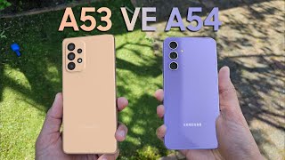 Karşılaştırma - Samsung Galaxy A53 vs A54