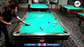 Javier Oliu vs Hunter White - 8 Ball Tournament - Semi Finals - 8/24/24