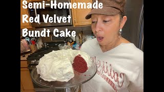 RED VELVET BUNDT CAKE | SEMI HOMEMADE | MOIST & DELICIOUS | QUICK & EASY