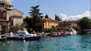 Garda Lake - rejs statkiem / cruise across lake - 16.07.2014. Italia [HD]