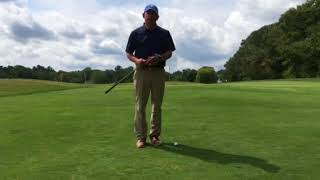 Golf Swing - Chipping with Hybrid