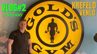 TRENING NA GOLDS’S GYM! Krefeld! Venlo! Fizjo za granicą! #VLOG2 #fizjo #gym #goldsgym #trening #dc